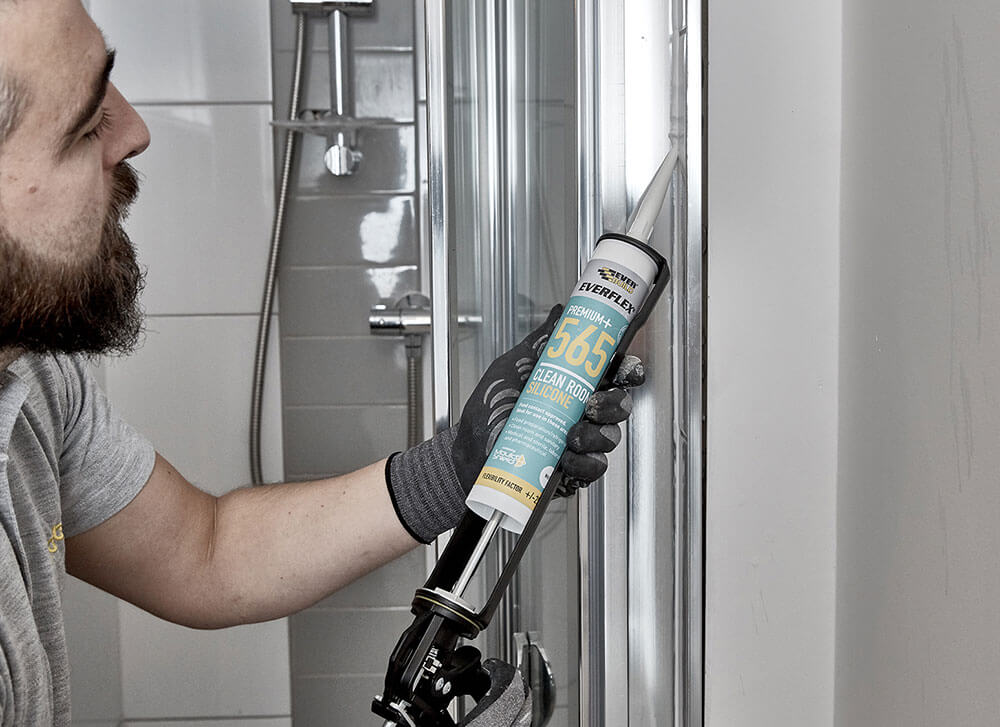 Remove caulk from shower door deals frame