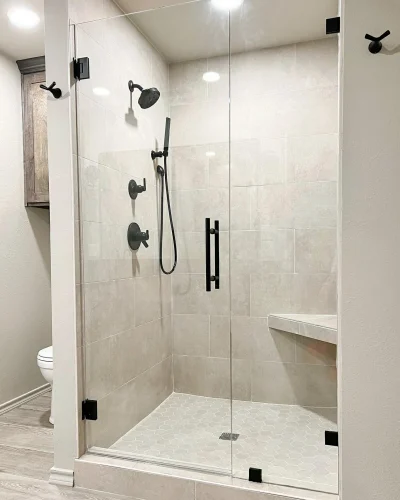 beigeblackshower-after